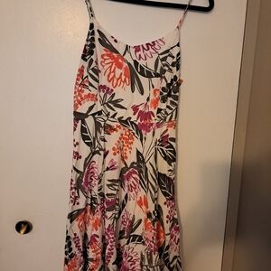 Old Navy White And Floral Dress